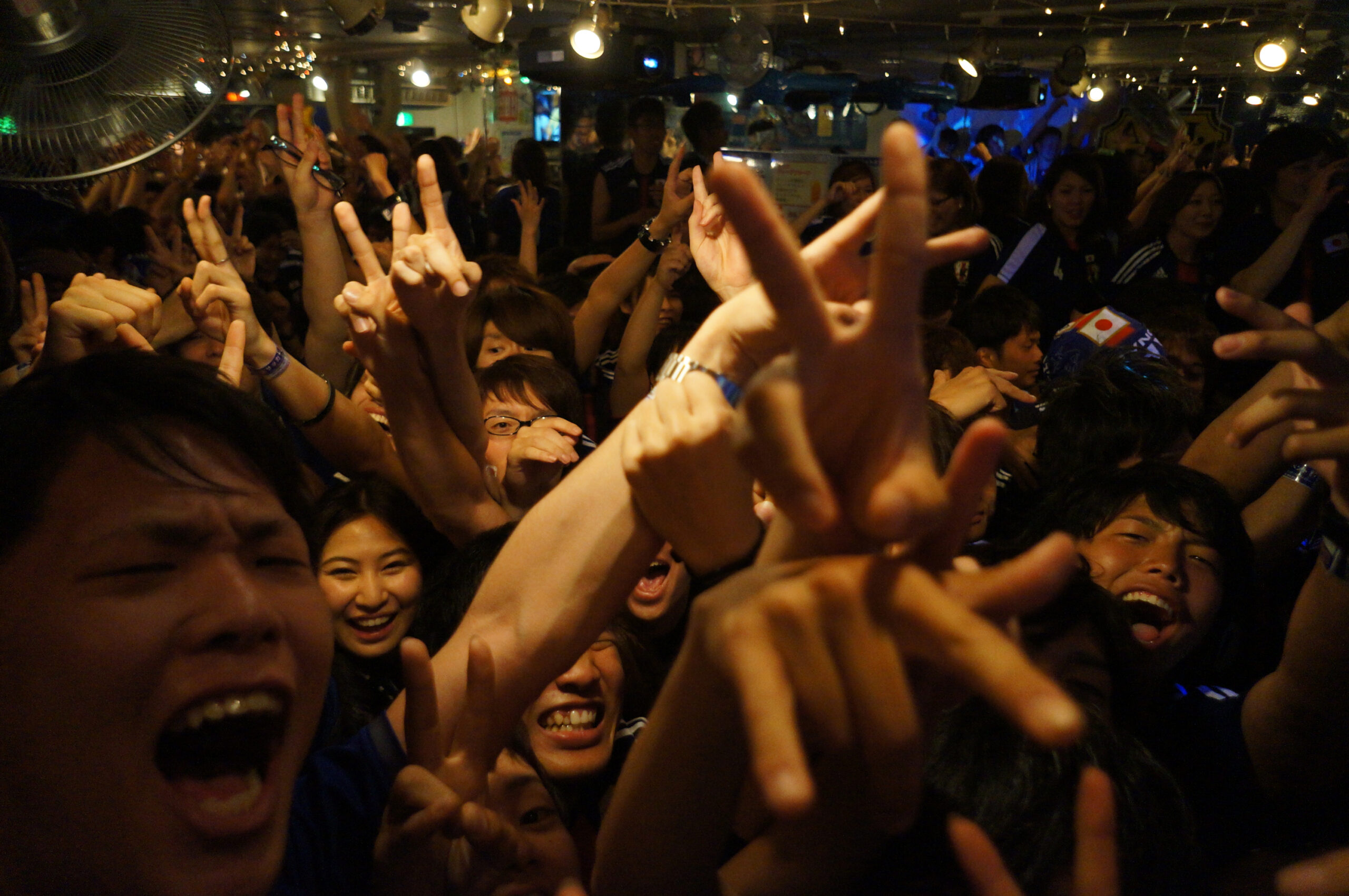 ワールドカップの歓声