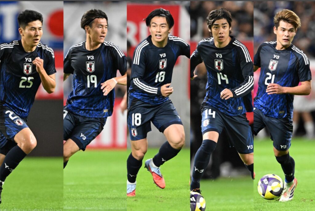 日本vsパラグアイ 小川航基・上田綺世の2点でなんとか同点 2 五人衆