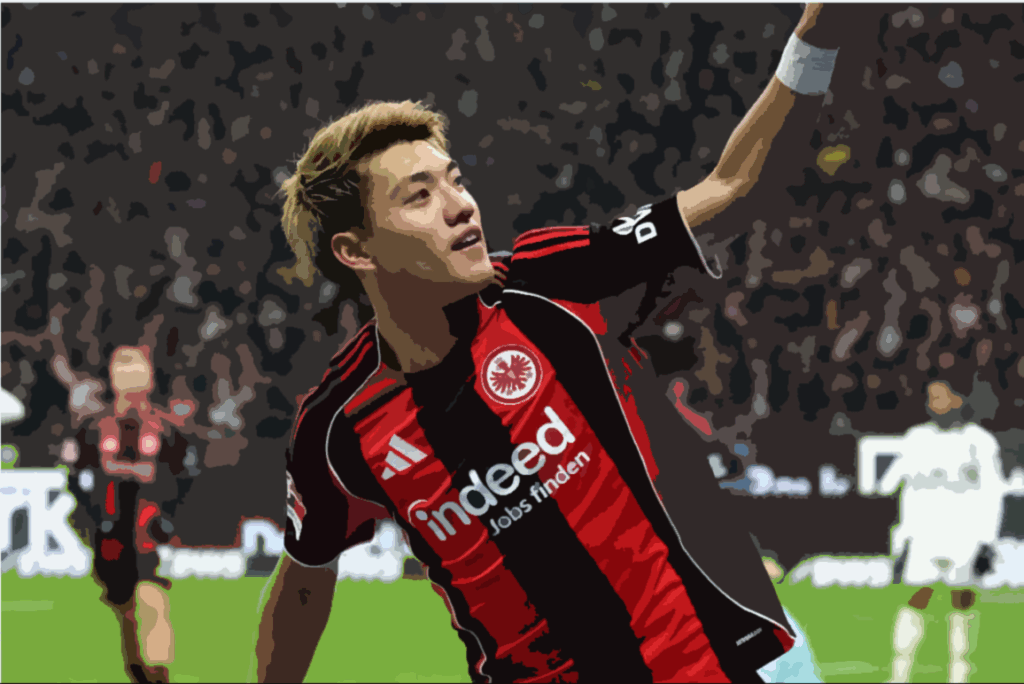 〝堂安律〟フランクフルト